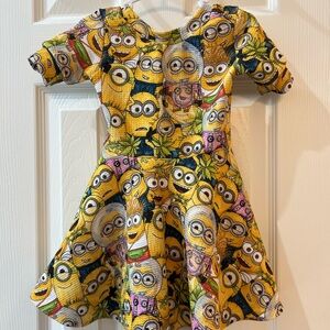 Boutique Kids Minions Yellow Dress